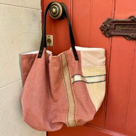 Sac cabas rose Ocre