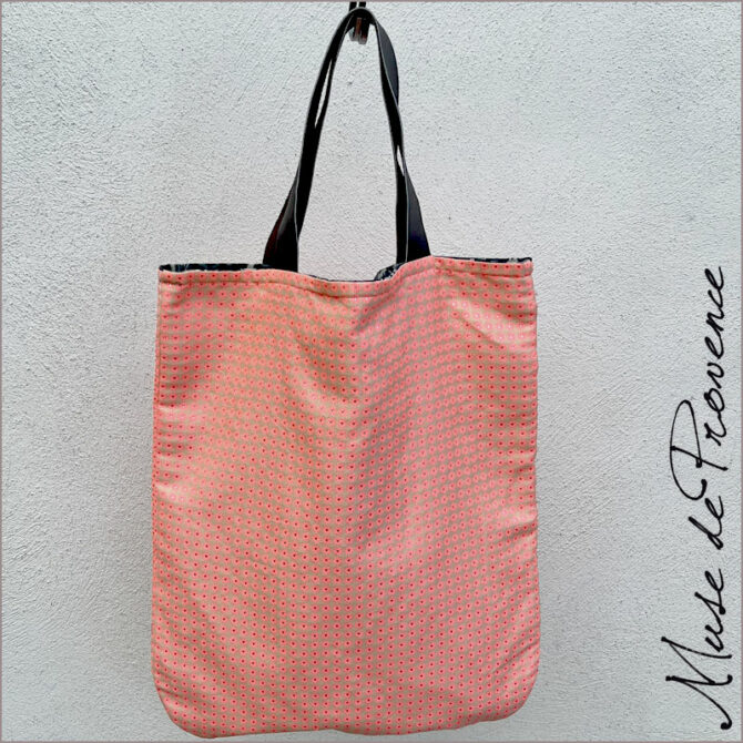 Grand sac tote- Sac tote éco responsable - Sac cabas tissu recyclé Grand sac tote