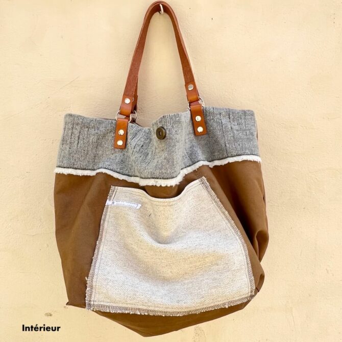 Sac cabas en lin Charlotte – Image 4
