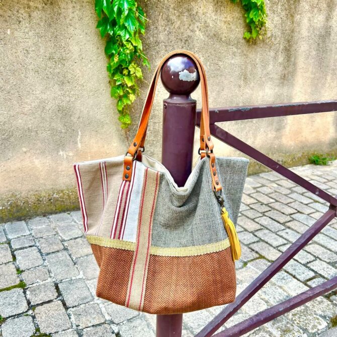 Sac cabas unique toile VINTAGE VI – Image 2