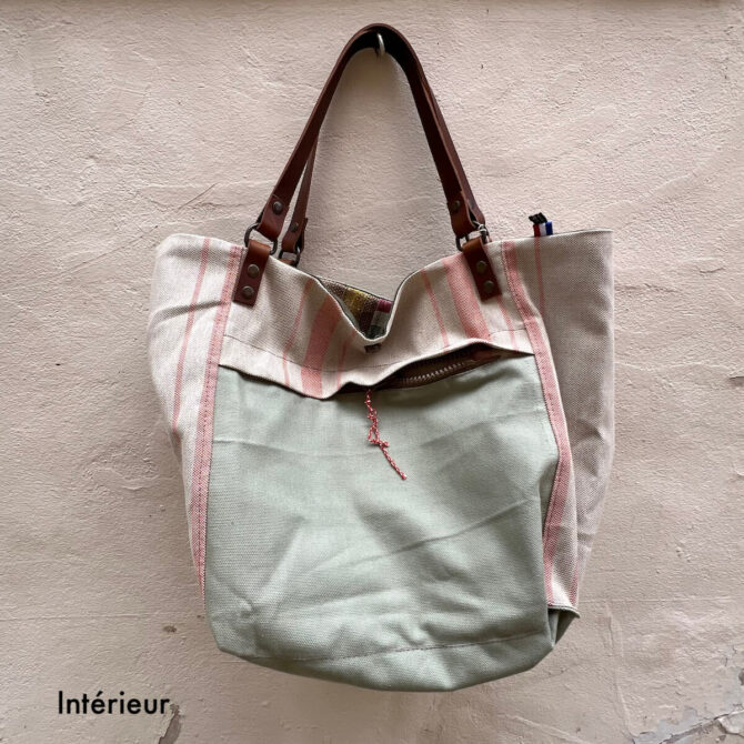 Allure Large Khaki Tote Bag – Image 4