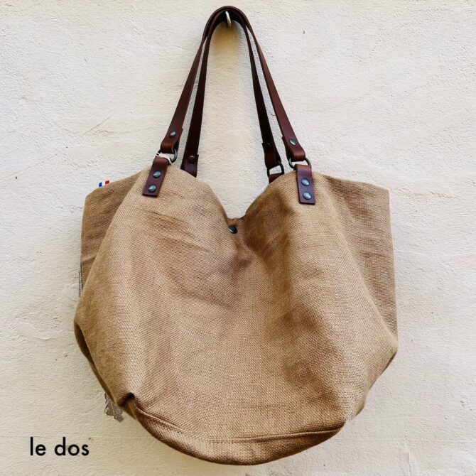 Capucine linen tote bag – Image 2