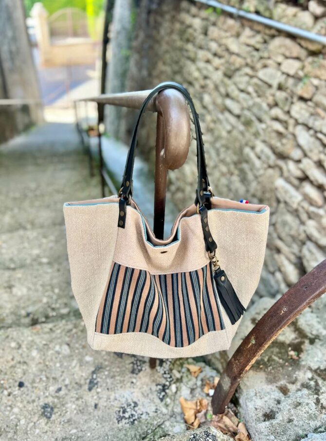 Sac cabas chic lin Dianysos