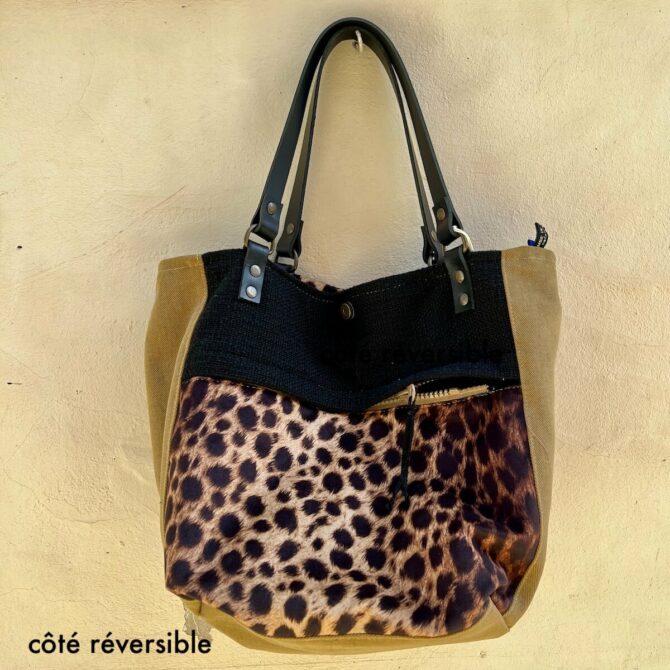Audace Leopard Tote Bag – Image 5