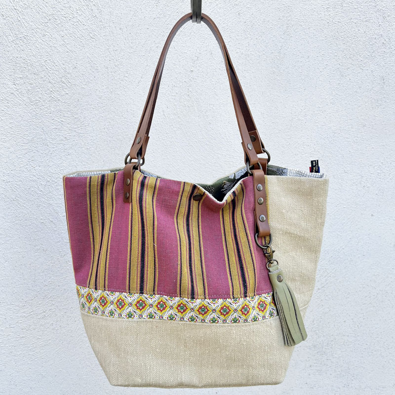 Sac cabas unique en chanvre Lio