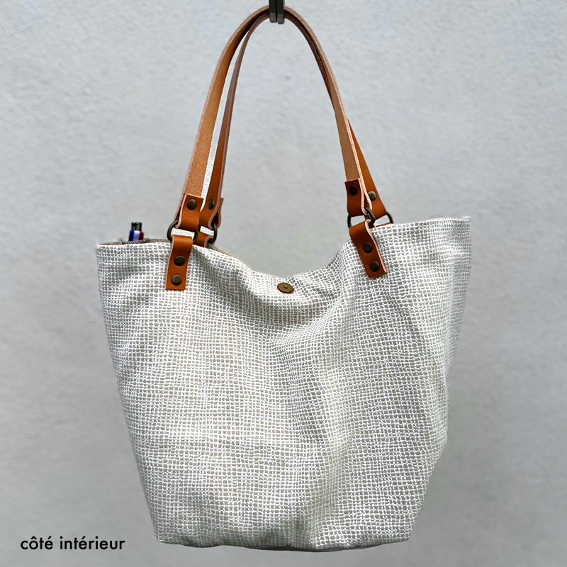 Sac cabas en lin Ruth made in France – Image 4