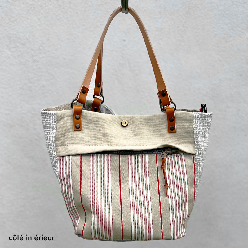 Sac cabas en lin Ruth made in France – Image 5