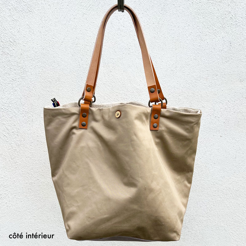 Sac cabas chanvre Guillemette made in France – Image 6