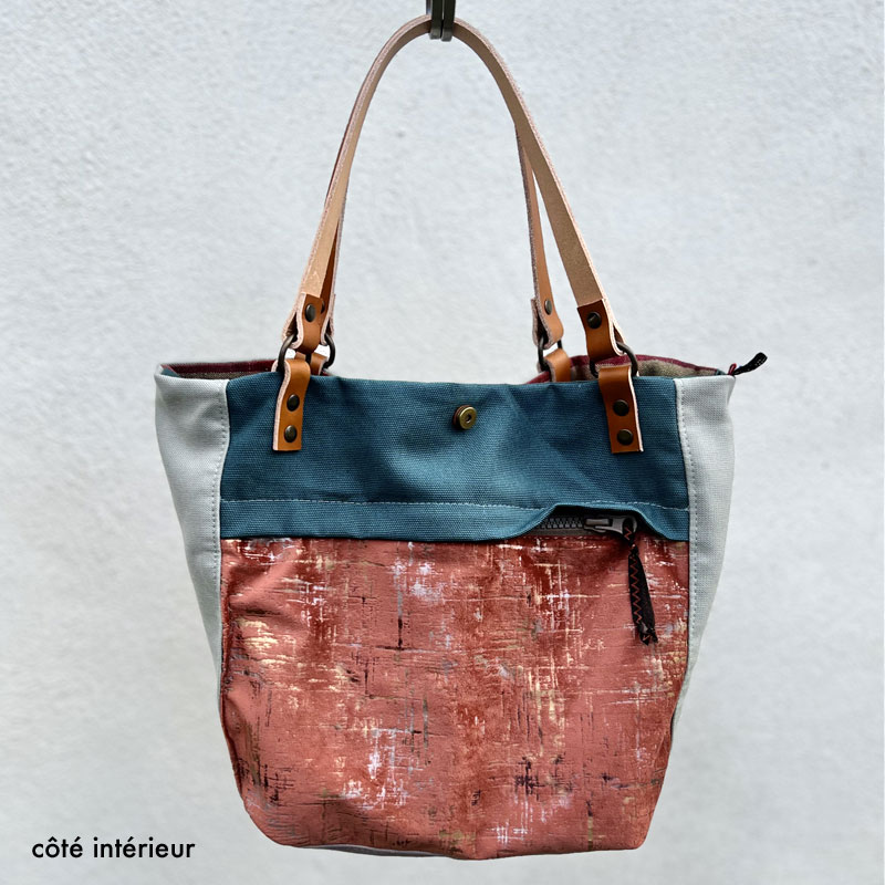 Sac cabas lin Léontine made in France – Image 4