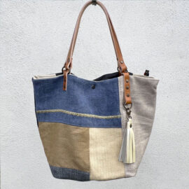 Sac cabas unique Francine made in France