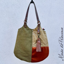 Léonie linen bag made in France