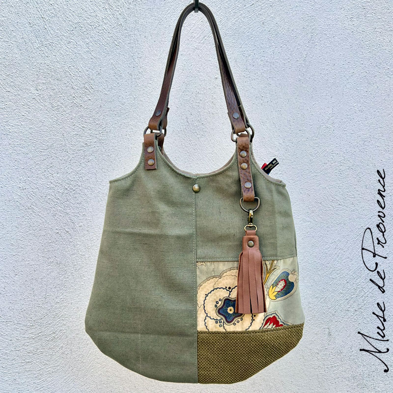 Ambroise linen bag, made in France