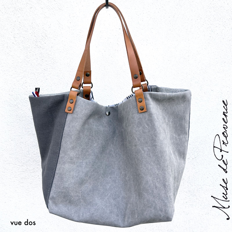 Sac cabas en jean Grace – Image 4