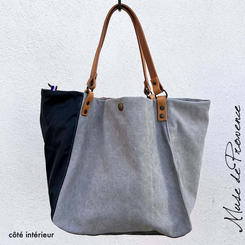 Sac cabas en jean Stella Red – Image 3