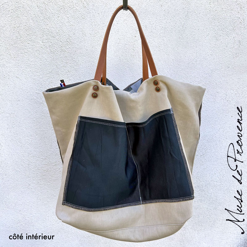 Grand sac xxl cabas plage Swan – Image 6