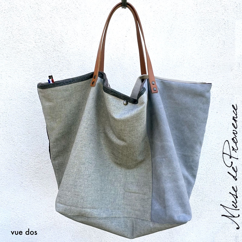 Grand sac xxl cabas plage Swan – Image 4