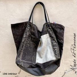 XXL linen beach bag Antibes