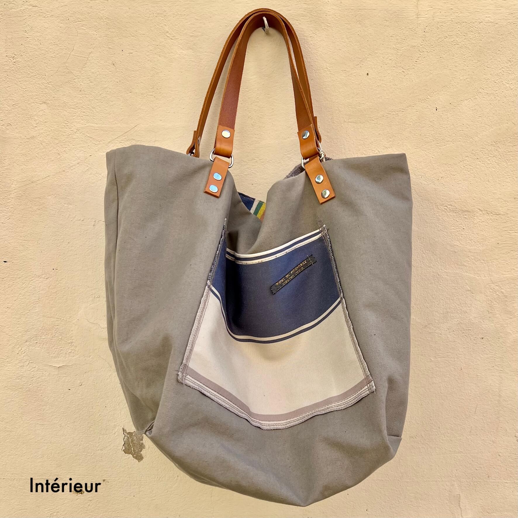 Sac totebag chanvre recyclé Colombe – Image 4